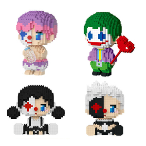 Hot Selling Micro-particle Plastic Building Blocks <strong>Distinctive</strong> Figure Clown Colorful <strong>Toys</strong> Assembling Creative <strong>Toy</strong> for Kids - Product Image 1