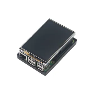 <strong>3</strong>.5 Inch HD-compatible Touch <strong>Screen</strong> LCD Display +ABS <strong>Case</strong> for <strong>Raspberry</strong> <strong>Pi</strong> 3B+/3B/2B - Product Image 4