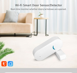 Tuya WiFi Smart Tür-und Fenster öffnungs sensor Magnetischer Bewegungs melder für die Sicherheit zu Hause mit App-Steuerung aus strap azier fähigem Kunststoff - Product Image 3