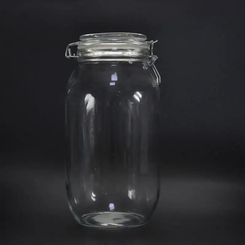Fabrik Direkt verkauf Honig Lebensmittel Glas Vorrats glas versiegelt Glas Gewürz Vorrats glas