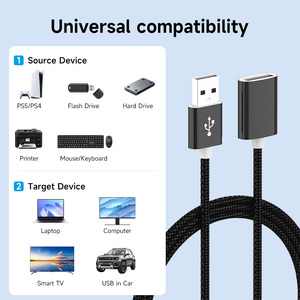 Treiber freie Hoch geschwindigkeit übertragung USB 2.0-Erweiterung Langlebiges Kabel-Plug-and-Play-Design für USB-Geräte Rpi Jetson Computer - Product Image 6
