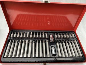 Doğrudan fabrika fiyat S2 CR-V 40 adet demir kutu bit Set el aracı soket ve anahtarı ile sert çanta özelleştirilebilir OEM destek - Product Image 6
