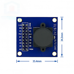 Sensor de imagen ov7670 FIFO, módulo de cámara STM32, microcontrolador de conducción, módulo de integración de aprendizaje electrónico ov7670