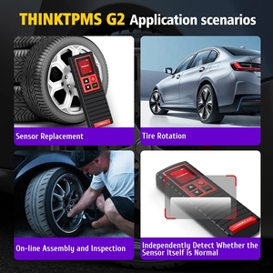 Herramienta de diagnóstico de presión de neumáticos inalámbrica ThinkTPMS G2 TPMS Original Sensor TPMS automotriz activación programación aprendizaje