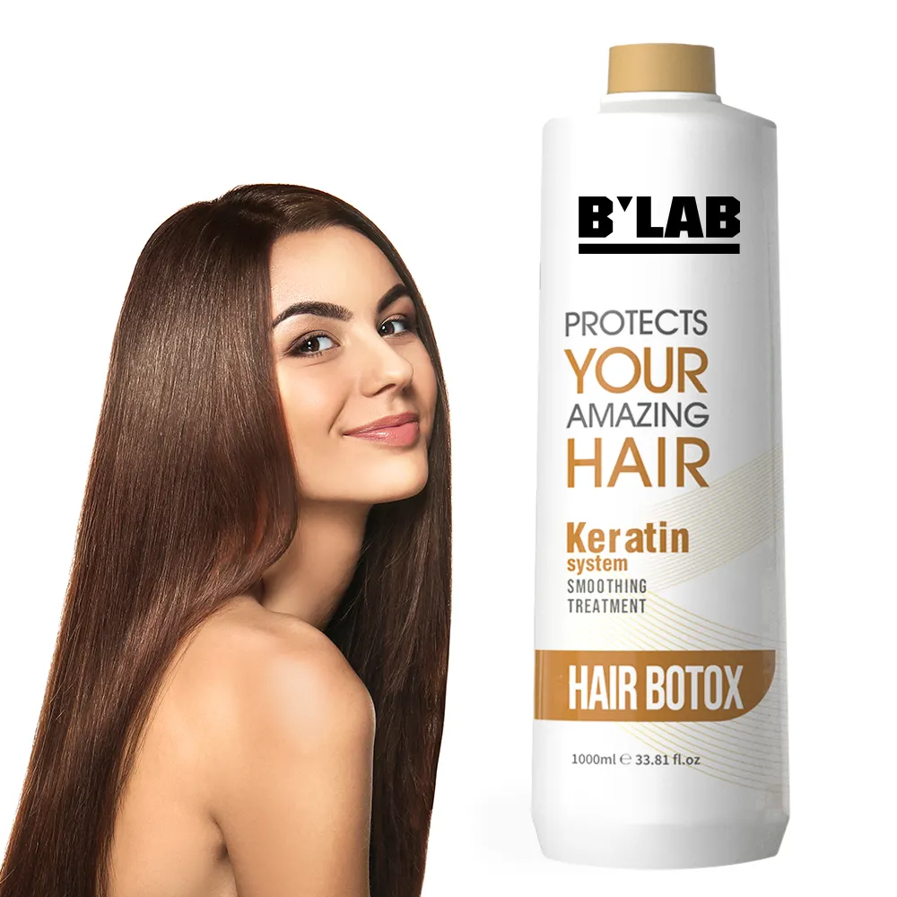 علامة تجارية خاصة صالون علاج الشعر بالكيراتين لعلاج الكيراتين النقي إصلاح تلف علاج استقامة الكيراتين البرازيلي