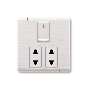 Multifunctional Design 1 Gang 2 Way <strong>Switch</strong> 4 Pin <strong>Socket</strong> Light <strong>Switch</strong> <strong>With</strong> Power <strong>Socket</strong> - Product Image 1