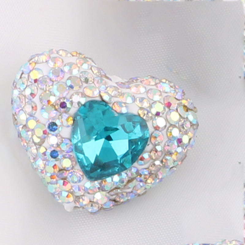 White heart western region lake blue main stone