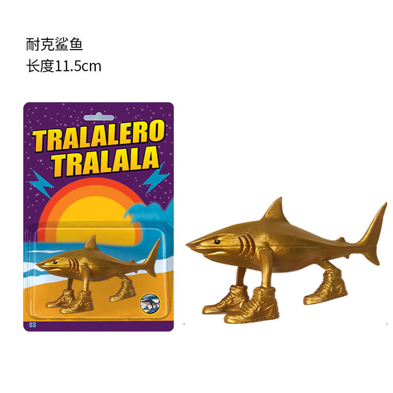 Tiburón dorado de 5 pulgadas