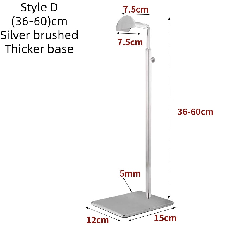 Plateado cepillado, D(36-60)cm, base más gruesa