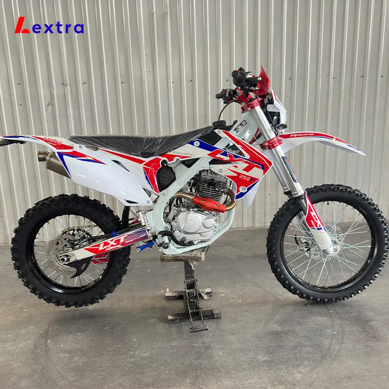 Lextra 소매 빠른 배송 성인 오프로드 오토바이 모토크로스 엔듀로 250cc 300cc 450cc 먼지 자전거 판매