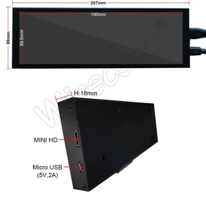 7.9 Inch 1280x480 Stretched Bar <strong>Lcd</strong> <strong>Monitor</strong> 60Hz MIPI TFT Portable <strong>Monitor</strong> for Laptop <strong>Computer</strong> Second <strong>Display</strong> - Product Image 4