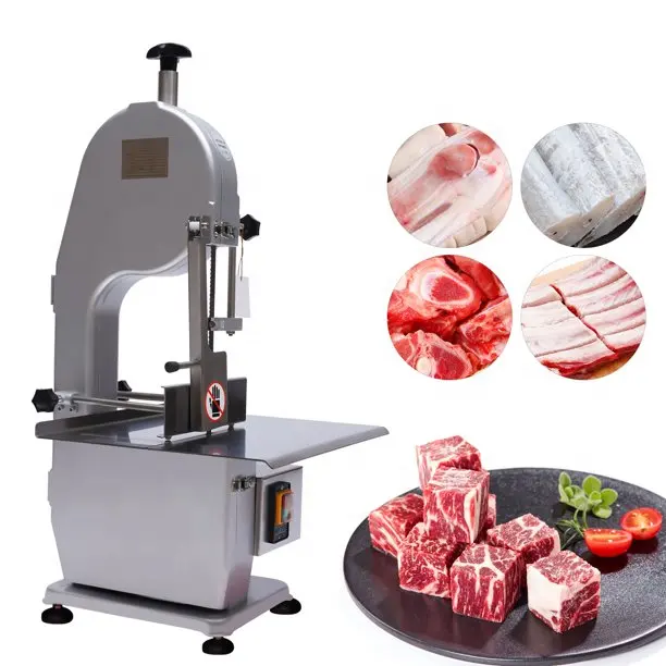 वाणिज्यिक जमे हुए मांस हड्डी देखा मांस आरी मांस कटर मशीन