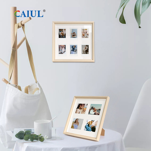 Wholesale Desk A4 6'' Wood Picture <strong>Frames</strong> Anniversary Gift / Baby Instax Mini/ Wide/ SQ Film Wedding Wall Photo <strong>Frames</strong> - Product Image 4