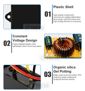 Convertidores de potencia DC Regulador de voltaje 15-35V Entrada 24V a 12V 5A Step Down Buck Converter Módulo de fuente de alimentación para coche