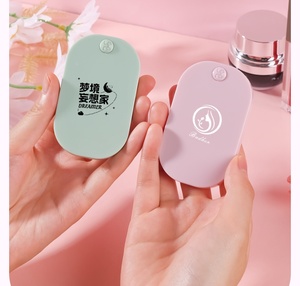 朗森定制批发便携式圆角矩形滑盖小型高清化妆镜 - Product Image 3