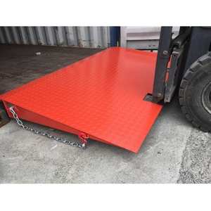 Carico resistente del carrello elevatore di capacità di carico 6500KGS con la catena e lo scarico della rampa di carico del contenitore d'acciaio - Product Image 3