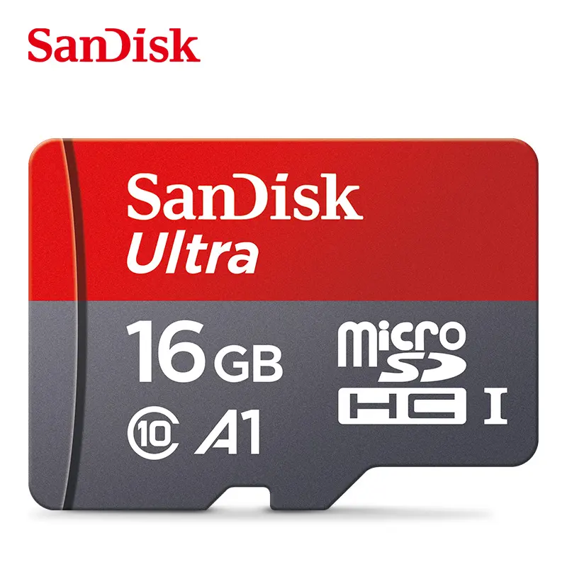 $2.99/pcs Atacado Original Microsdcard 16gb Flash TF/ SD Cartões A1 Ultra Classe 10 USH-1 Cartão de Memória