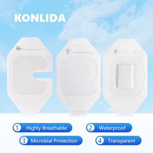 Transparenter Film ermöglicht die Haut bewertung Medizinischer Steril verband für <span class=keywords><strong>PICC</strong></span>-Linien katheter - Product Image 4