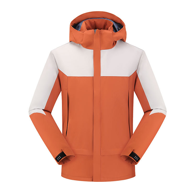 Marron clair + gris riz