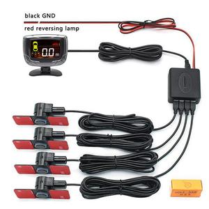 Smart Parking <strong>Sensor</strong> <strong>LCD</strong> <strong>Display</strong> with 4 <strong>Sensors</strong> Backup radar Buzzer Alarm - Product Image 1