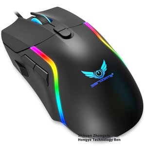 G28 RGB Game Mouse Wettbewerbs fähige Mini-Maus Chicken Macro Programming Factory Direct Buntes RGB für Computer Right Plastic