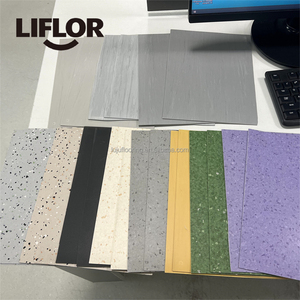 Otel özel grafik tasarım çözümü için Modern PVC döşeme levhası 3mm vinil döşeme rulo kaymaz plastik - Product Image 2