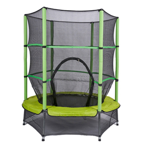 מיטת תינוק מקורה תינוק לילדים בבית ttrampoline קפיצות מיטה עם רשת מגן