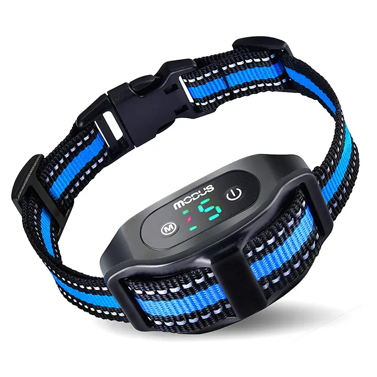 Grande usine chinoise bon prix choc de Vibration produits pour animaux de compagnie chien aboiement Anti-aboiement collier d'entraînement Rechargeable