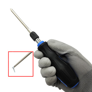 1 yıl garanti ile uzun Anti-pas uçları oto tamir aracı ile profesyonel 24-PC S2 çelik tornavida seti - Product Image 6