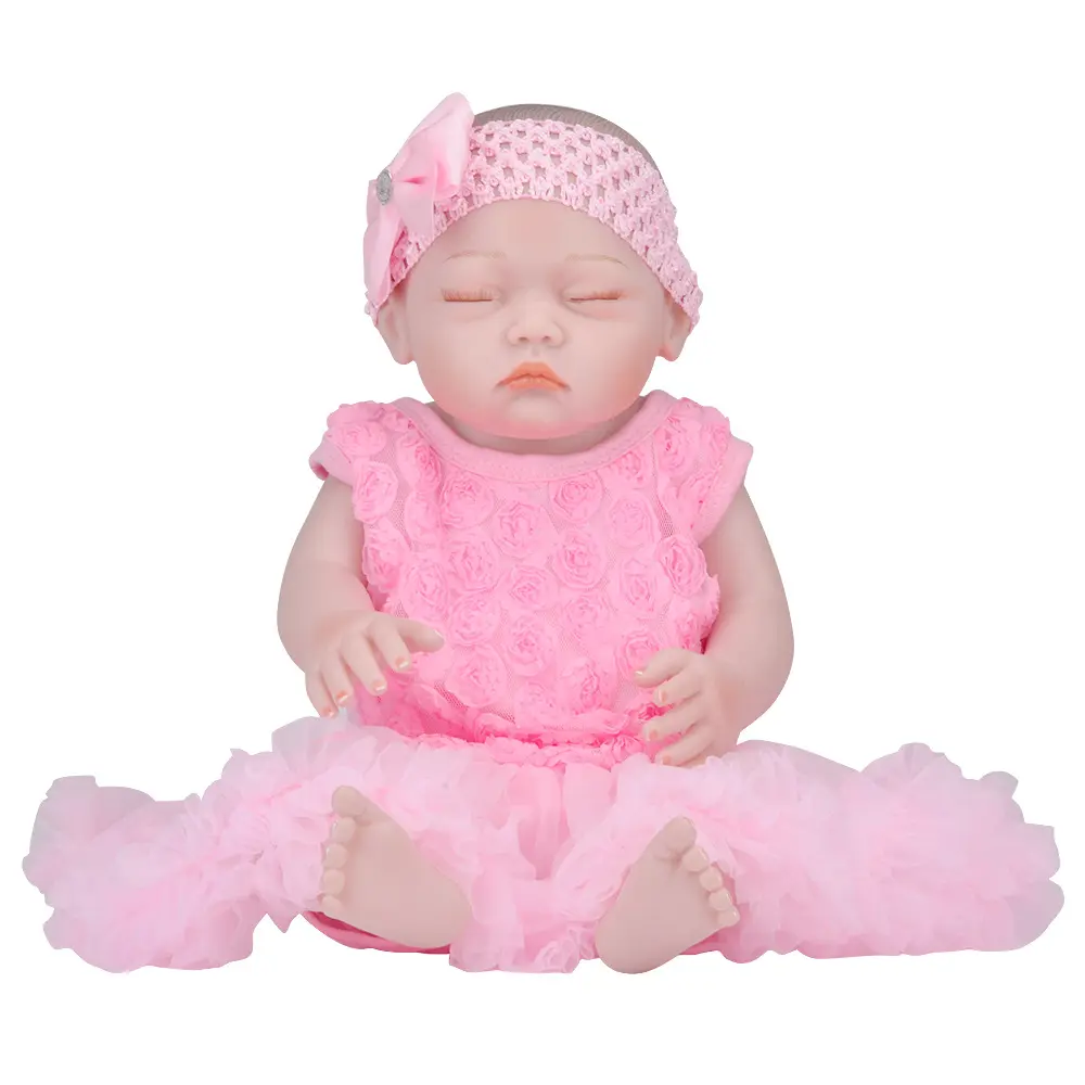 Poupée bébé nouveau-né réaliste en vinyle, amante complète, faite à la main, jolie et souple, en silicone, à vendre