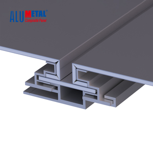 Rivestimento per esterni antistatico da 4mm pannello composito in alluminio con rivestimento in PE pannelli ACP ACM