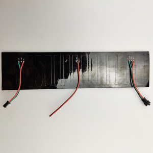 8*32 schermo Pixel LED personalizzato a matrice di punti led ws2812b modulo pannello a colori SK6812 schermo Pixel LED programmabile con lettera flessibile