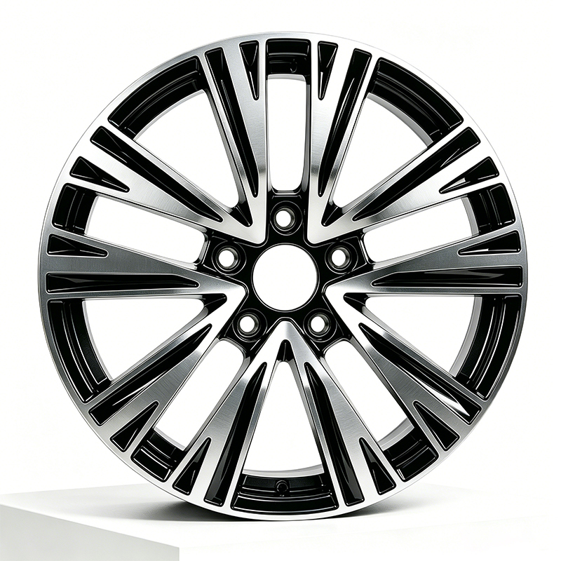 Black With Machined
