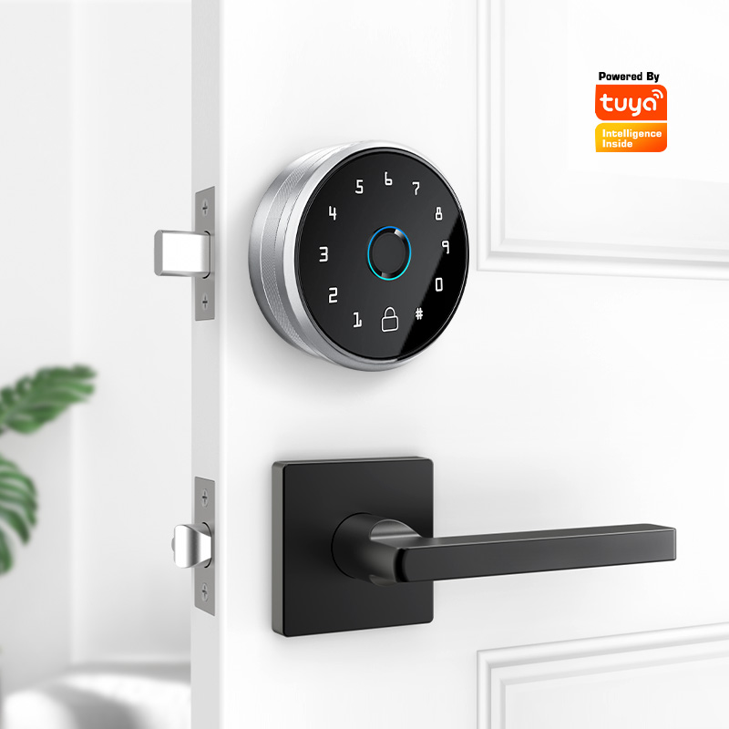 Amazon Hotselling Wifi TUYA APP Deadbolt Lock Keypad Wireless Fingerprint Smart Door Lock Deadbolt