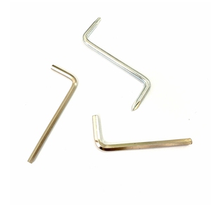 ประแจ M4 DIN911หกเหลี่ยมปลายทอร์คเหล็กรูปตัวแอลเลน - Product Image 1