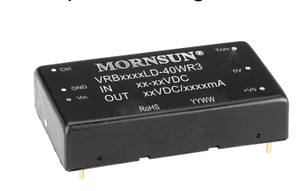Mornsun Isolated <strong>DC</strong>-<strong>DC</strong> Converter Wide <strong>Input</strong> and Regulated <strong>Single</strong> <strong>Output</strong> 15V 40W VRB2415LD-40W(H)R3 Converter - Product Image 2