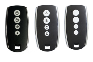 4 pulsanti maniglia ABCD porta rotolamento telecomando nero retrattile cancello del Garage telecomando del motore - Product Image 6