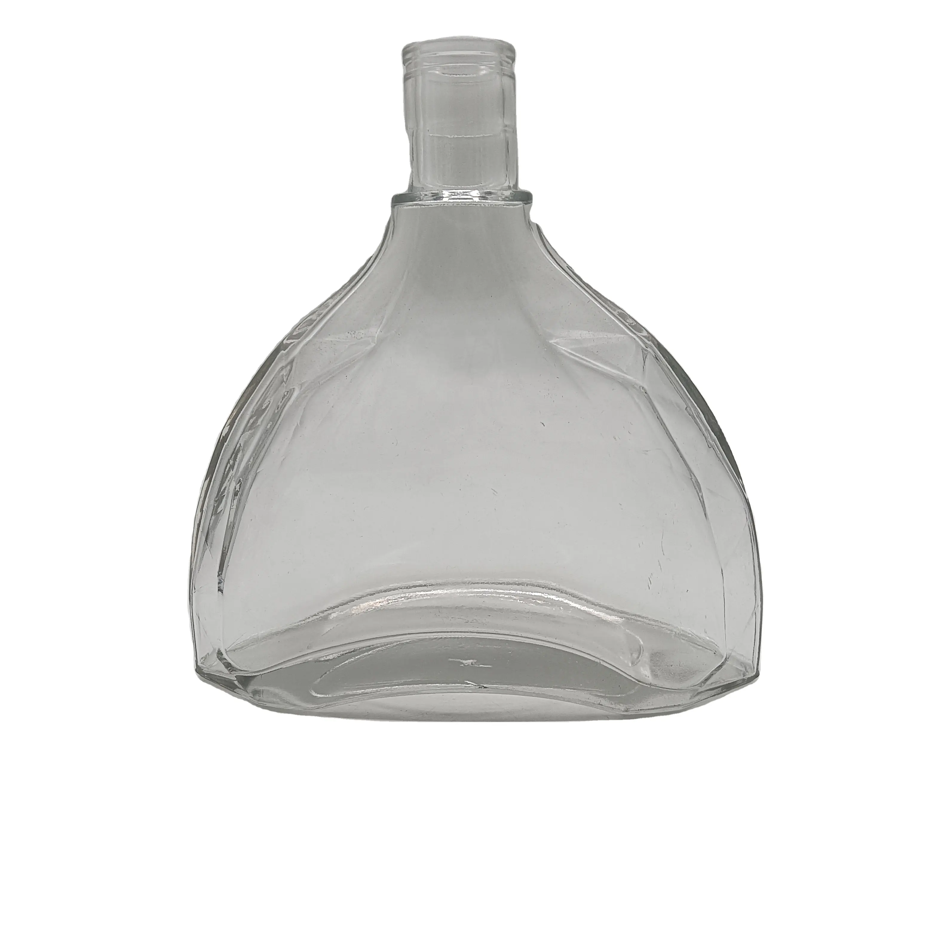 Bottiglie di vetro per liquore esotico da 700ML in vetro Super Flint Top in sughero