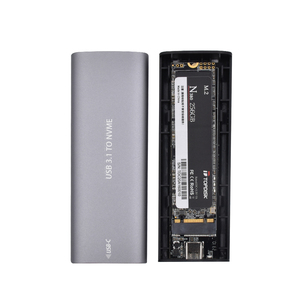 Topdisk NVMESSDエンクロージャーNVMeM.<span class=keywords><strong>2</strong></span> PCIe SSDディスクエンクロージャーM2PCBボードカード高速読み取りおよび書き込み