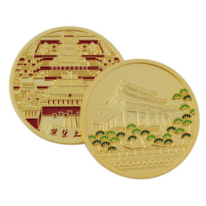 Fabrika özel yapımcısı Die Logo kutusu hatıra hatıra altın gümüş pirinç sikke özelleştirmek 3D Metal meydan paraları - Product Image 2