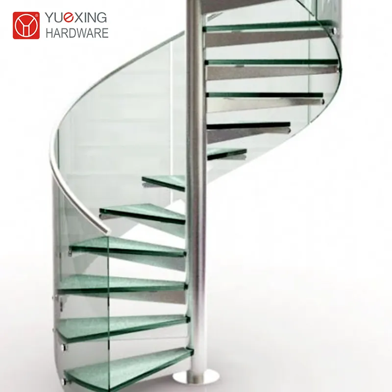 Escalera espiral que ahorra espacio: Solución compacta y elegante para interiores