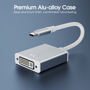 USB集线器DVI适配器类型C Usb集线器端口集线器USB C 3.0 DVI转换器用于PC笔记本电脑手机 - Product Image 6