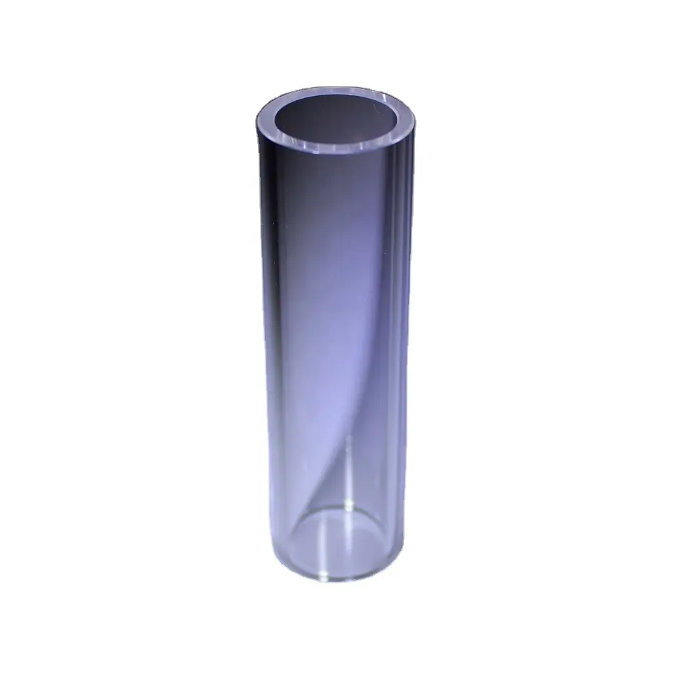 Hittebestendige Fused Silica Sapphire Quartz Glas Cilinder Transparant Quartz Buizen