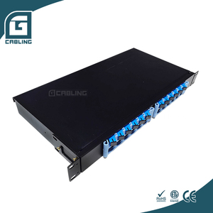 Gcabing FTTH 1U * 19 "SC 24端口ODF价格壁挂式ODF机柜24端口光纤配线架价格Odf - Product Image 6