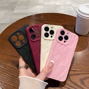 Yüksek kaliteli yaz taze renk koruyucu TPU mat telefon iPhone için kılıf 13 15Pro Max 16 12 11 14 cep telefonu koruyucu kabuk - Product Image 1