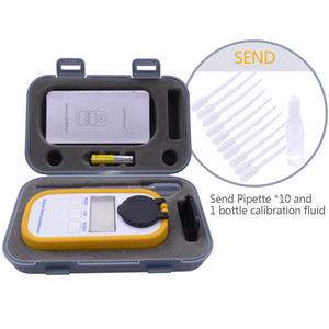DR403 Alcohol <strong>Tester</strong> 0-73 Refractive Index 1.3330-1.4200 Beer Auto Replenishment <strong>Fast</strong> Digital Alcohol Refractometer - Product Image 6