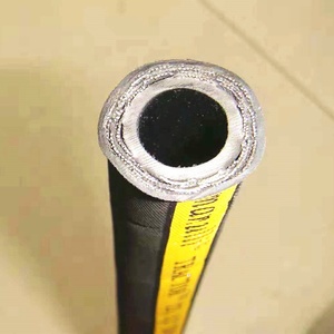 油圧SAE J517 100AT R2高圧オイルホース可撓性ラップ表面2ワイヤーブレード - Product Image 5