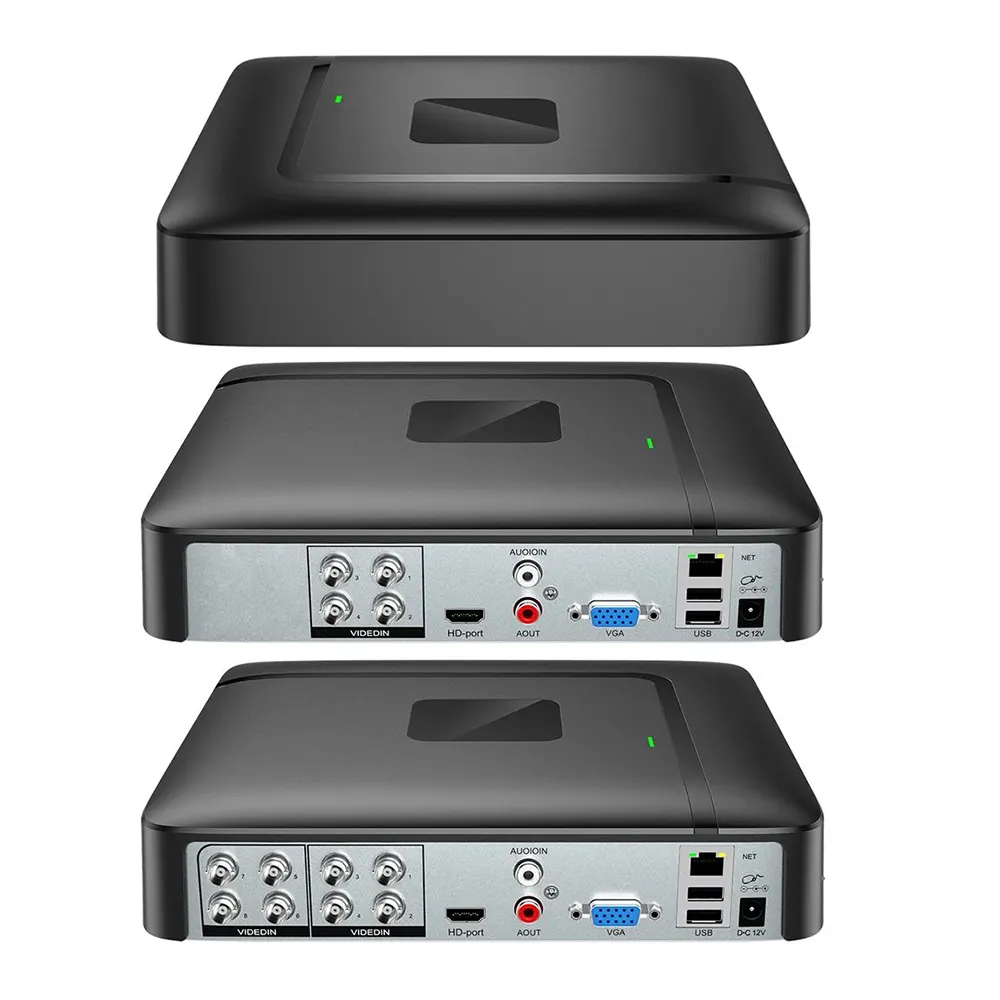 4CH 5mpミニdvr Xmeye VMS H.265セキュリティ監視用4CH 5mpDVRオーディオ出力ビデオビデオレコーダー顔検出4CHミニdvr