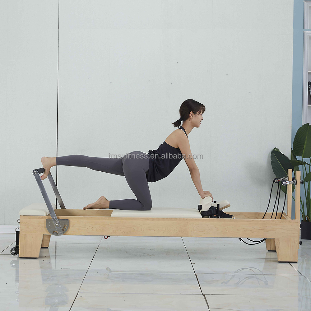 DZ132 Maple Pilates Reformer Machine Workouts Exercises Best Factory Promotion 6 Maple Pilates Reformer Machine Workouts Exercises