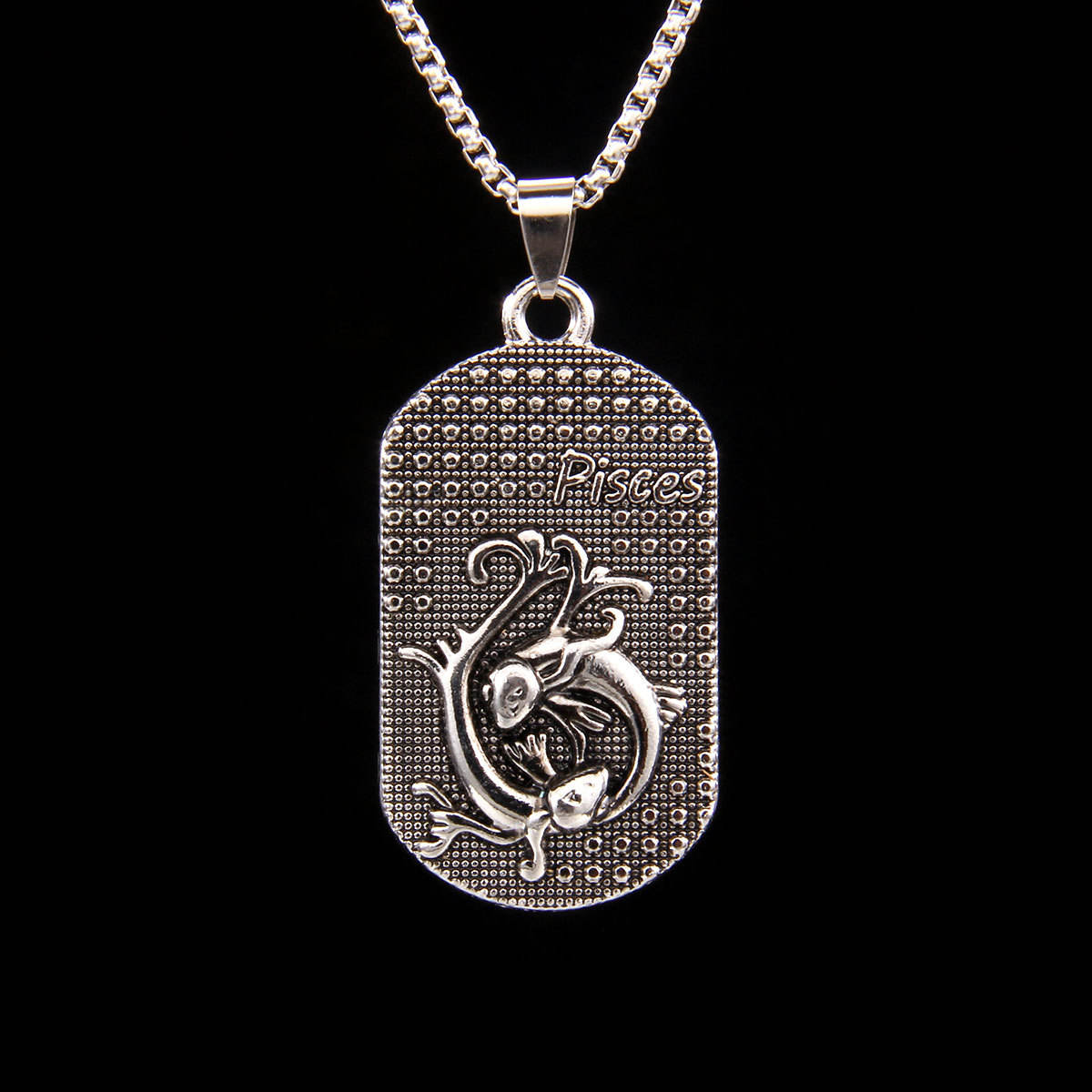 Chaîne de perles Poissons 60cm 2